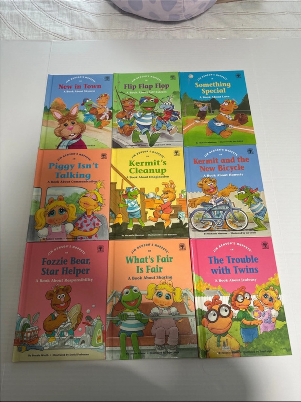 Jim Henson X The Muppet Babies Kids Book Lot